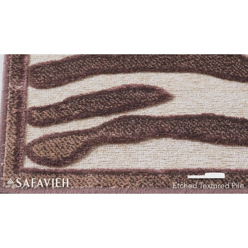 Paradise PAR83 Power Loomed Accent Rug - Creme - 2'7"x4' - Safavieh.