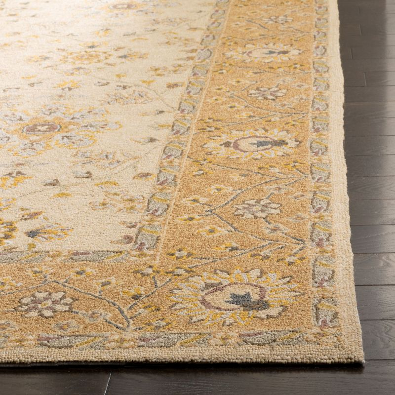 Easy Care EZC751 Hand Hooked Area Rug - Ivory/Beige - 6'x9' - Safavieh.