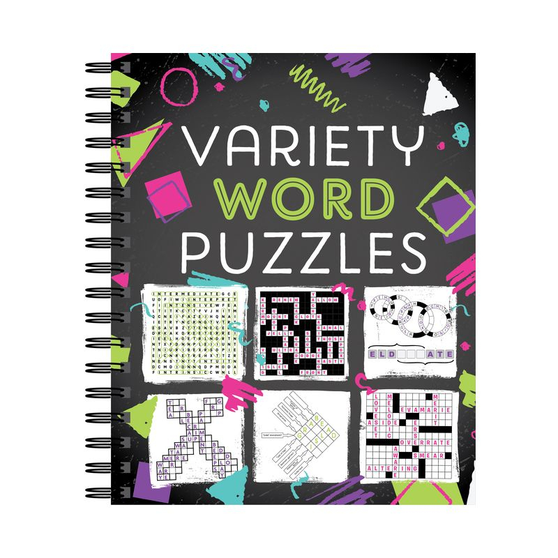 Brain Games - Variety Word Puzzles - by  Publications International Ltd & Brain Games (Spiral Bound)