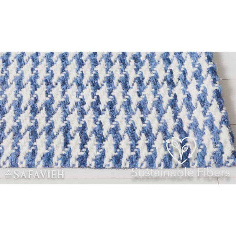 Marbella MRB319 Hand Woven Indoor Accent Rug - Black/Ivory - 3'x5' - Safavieh