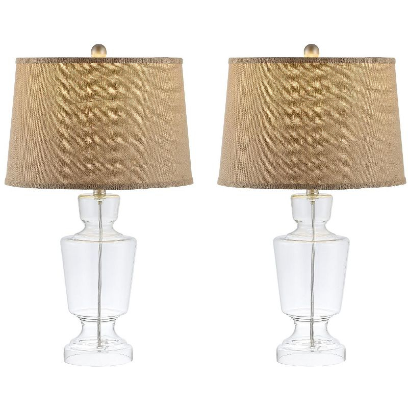 Amby Table Lamp (Set of 2) - 24 Inch Height - TBL4287 - Clear - Safavieh