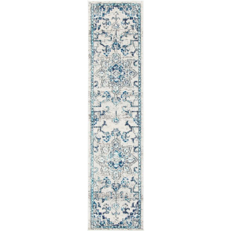 Madison MAD473 Power Loomed Indoor Accent Rug - Ivory/Grey - 2'2"x4' - Safavieh