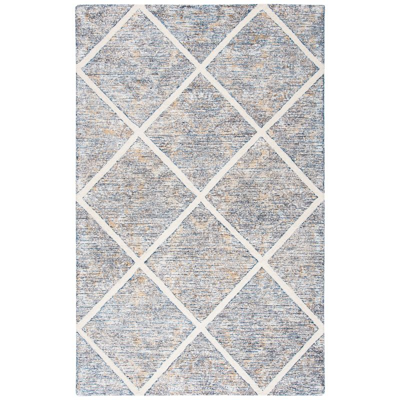 Artistry 600 ARR667 Hand Tufted Indoor Area Rug - Ivory/Gold - 6'x9' - Safavieh