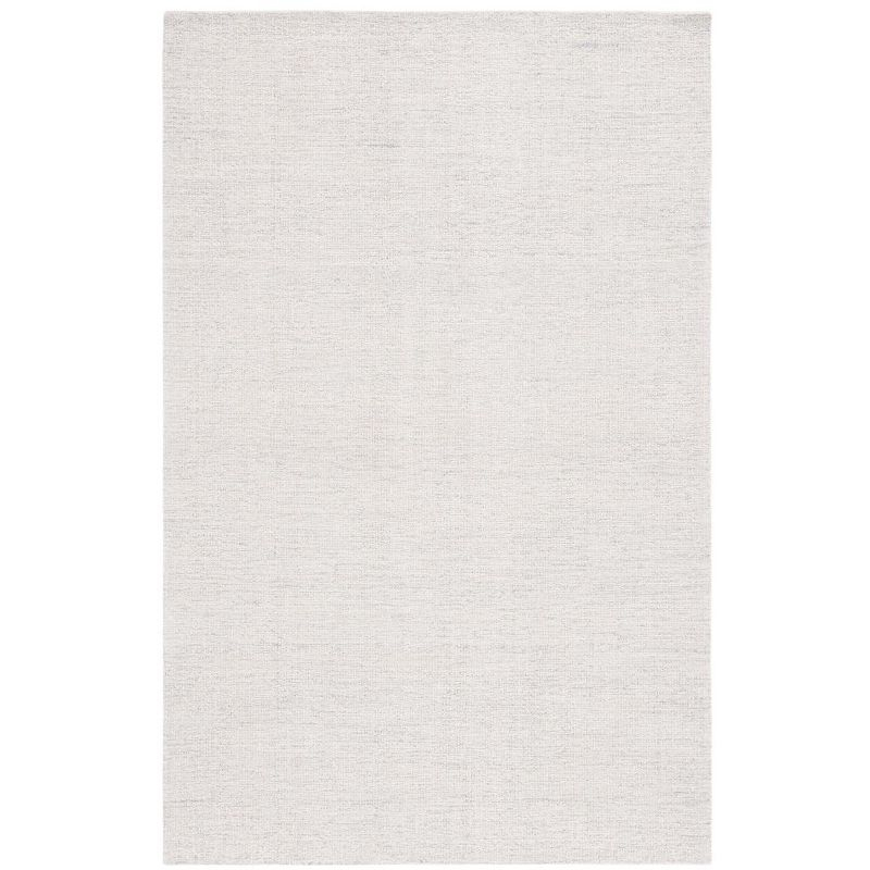 Ebony EBN353 Hand Tufted Area Rug - Light Grey/Ivory - 5'x8' - Safavieh.