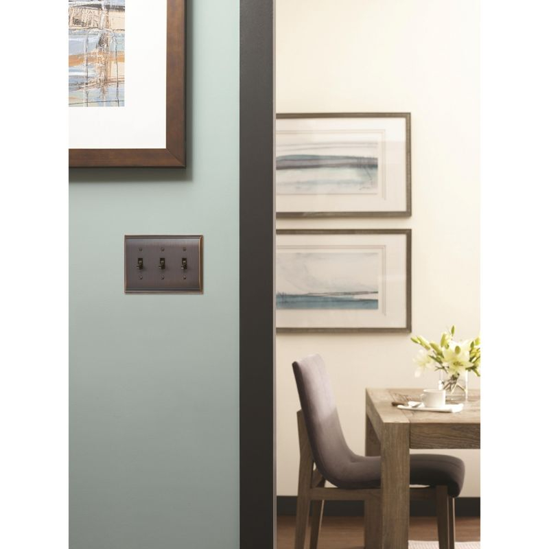 Candler 3-Gang Toggle Light Switch Wall Plate