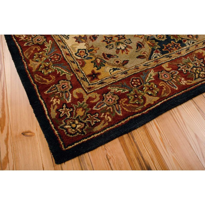 Nourison India House Multicolor Area Rug IH23 5' x 8'