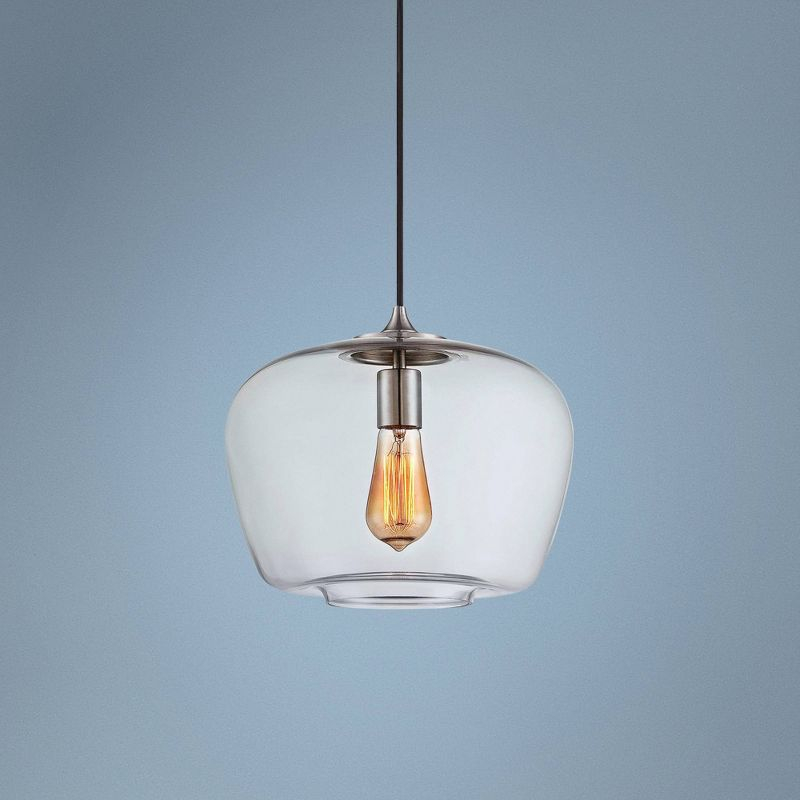 Minka Lavery Contemporary Urban 12 1/4"W Clear Glass Mini Pendant Light