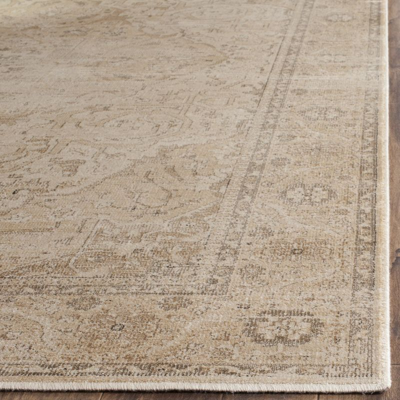 Vintage VTG159 Power Loomed Indoor Accent Rug - Stone - 2'x3' - Safavieh.