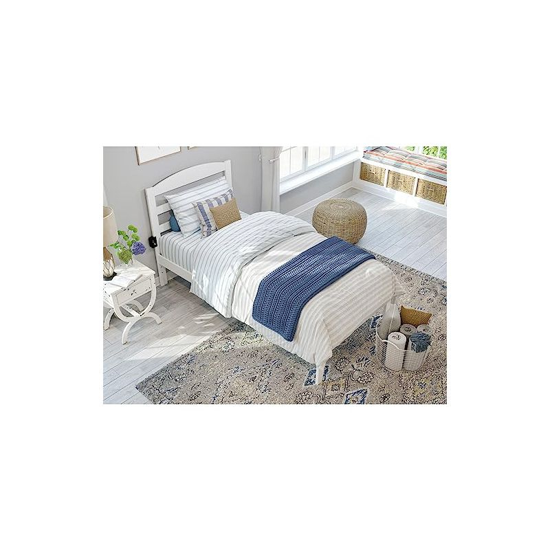 AFI Furnishings Warren Platform Bed T WH