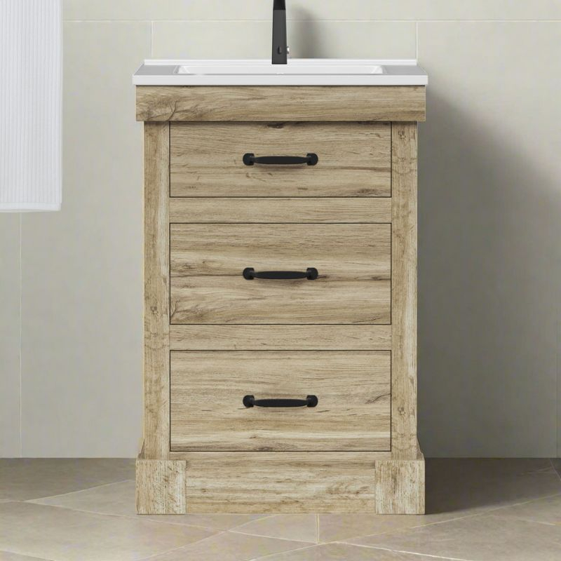 Teamson Home Stratford 22.25" x 24" 2-Door Removable Wall Cabinet, White