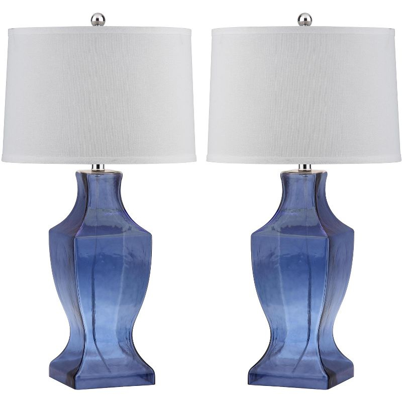 Brisor Table Lamp (Set of 2) - 22 Inch Height - TBL4222 - Blue - Safavieh