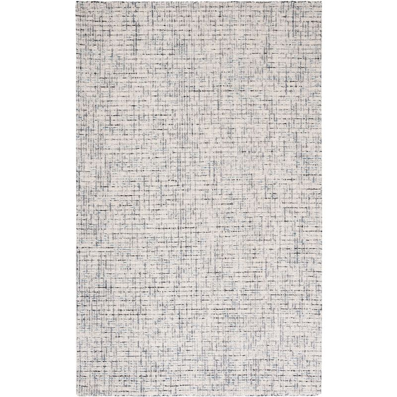 Abstract ABT468 Handmade Indoor Area Rug - Gray/Ivory - 6'x9' - Safavieh