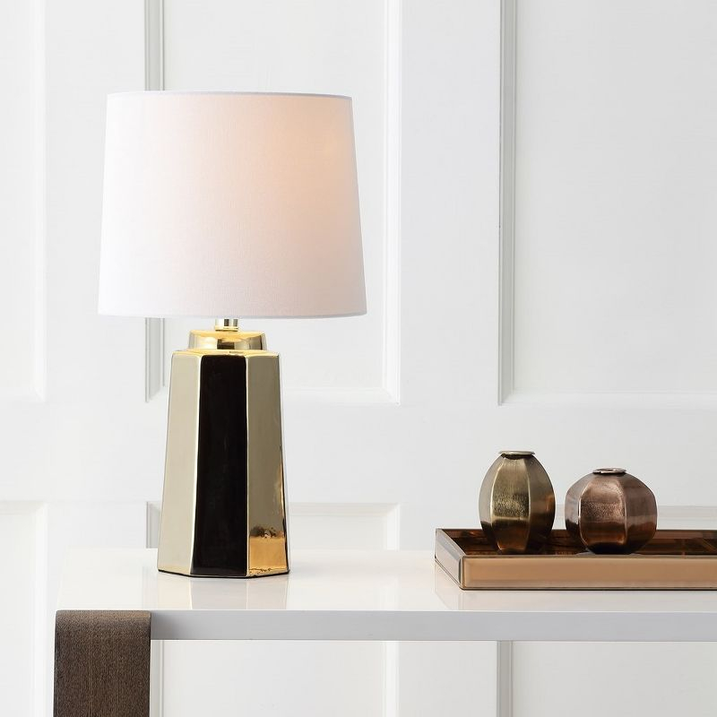 Parlon Table Lamp - 17.25 Inch Height - TBL4089 - Gold - Safavieh