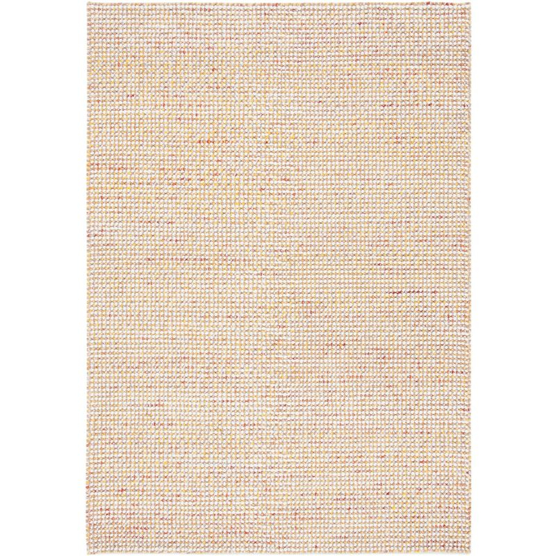 Vermont VRM401 Hand Woven Area Rug - Ivory/Gold - 4'x6' - Safavieh.