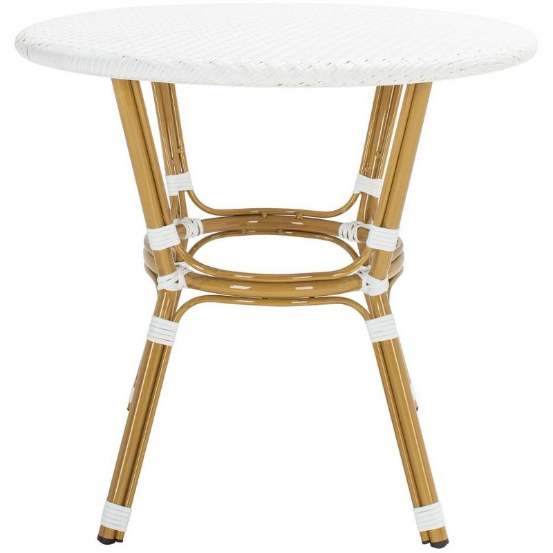 Sidford Bistro Table - Indoor/Outdoor - PAT4012 - White - Safavieh
