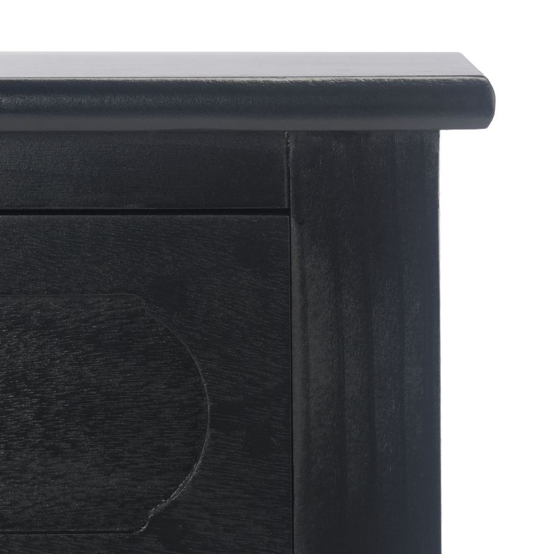 Allura 2 Drawer Console Table - Black - Safavieh