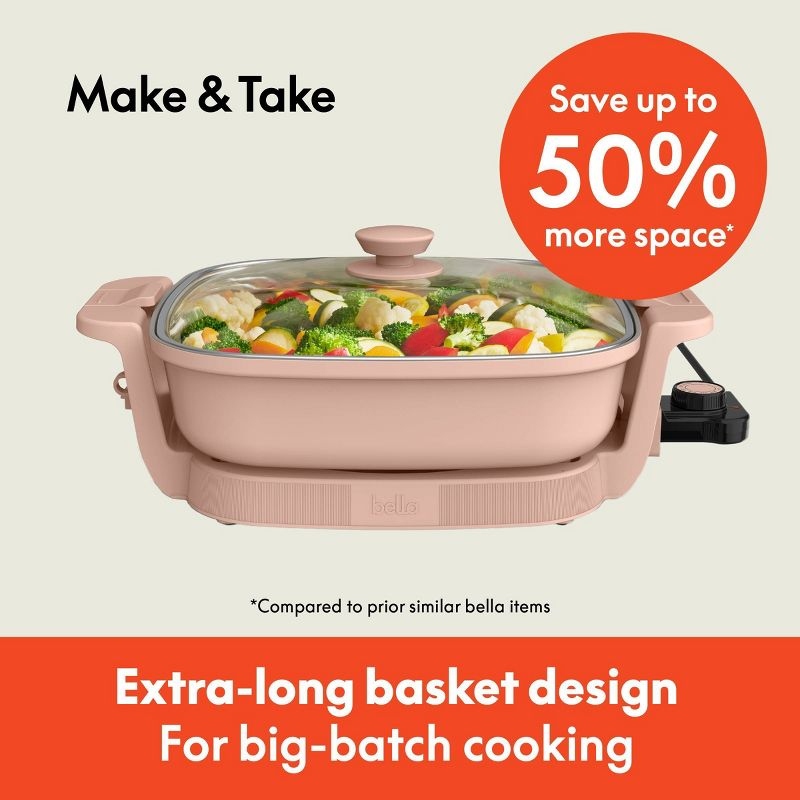 bella Make and Take Electric Skillet Blossom