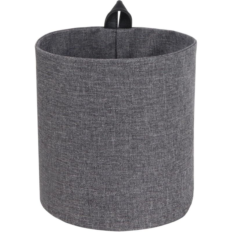 Bigso Soft Hang Around Small Hanging Storage Basket for Wall & Closet - 6.7" x 6.7"