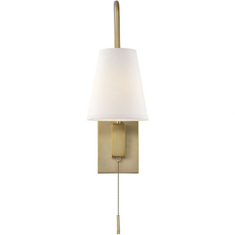 Savoy House Owen 1 - Light Swing Arm Lamp in  Warm Brass