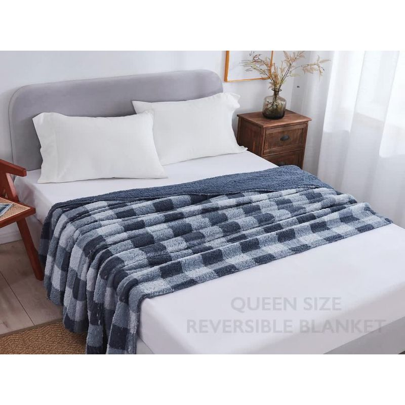 50"x60" Printed Velvet Reversible Throw Blanket Red/Cream - Mantolok