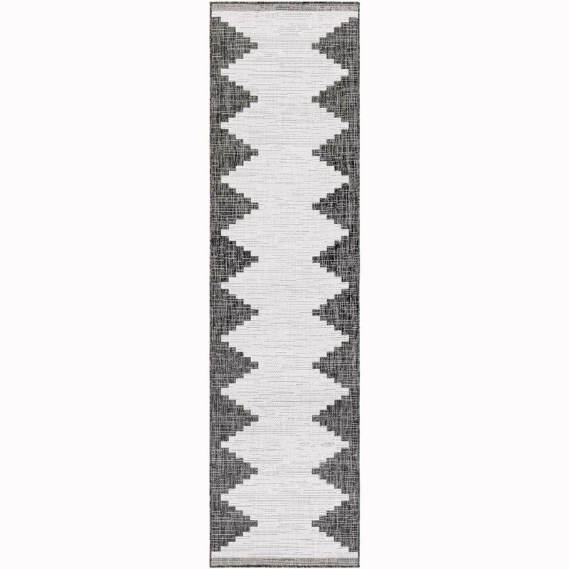 Hauteloom Square Area Rug   Black