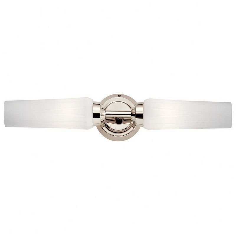 Kichler Lighting Truby 2 - Light Vanity in  Polished Nickel