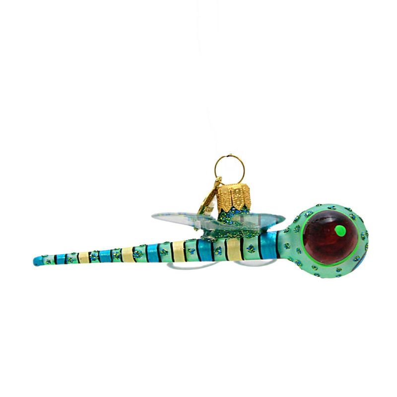 Morawski 1.0 Inch Colorful Dragonfly Ornament Summertime Bug Insect Flying Tree Ornaments