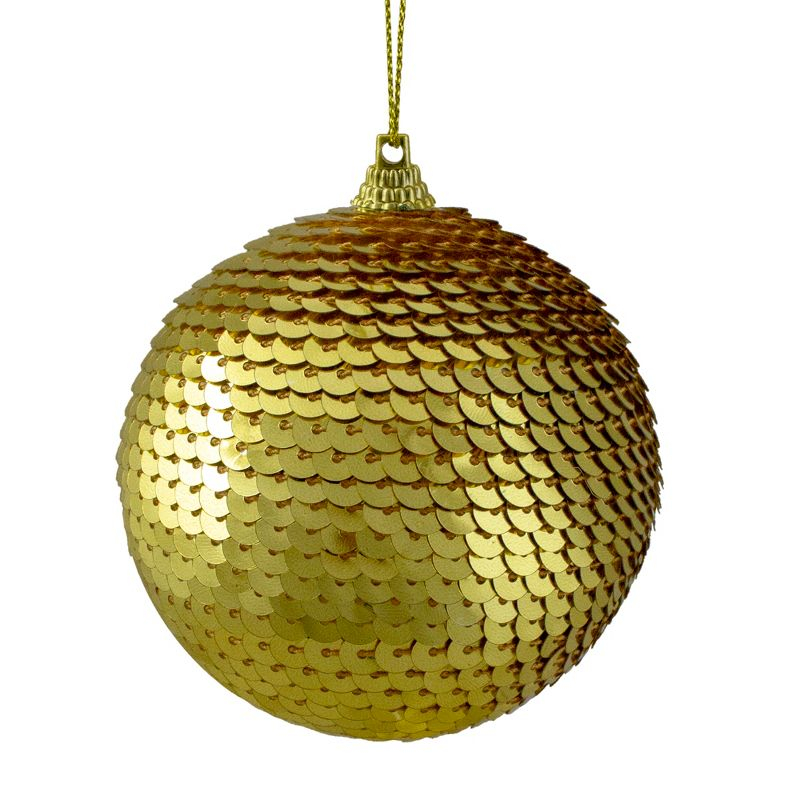Northlight Seasonal Sequin Shatterproof Ball Christmas Ornament 3"