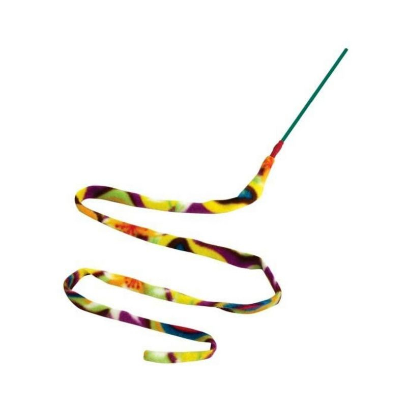 Cat Dancer Cat Charmer Interactive Cat Toy, Tie-Dye, 3 Pack