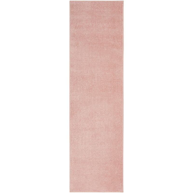 Nourison Essentials 2' x 6' Pink Indoor/Outdoor Rug