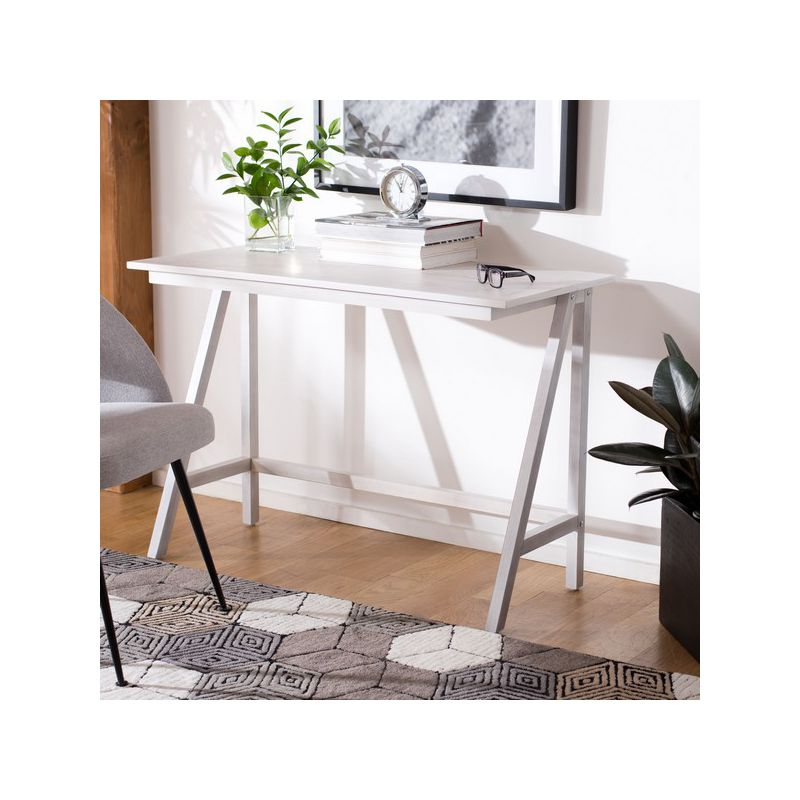 Redding Desk - DSK5000 - White Washed - Safavieh
