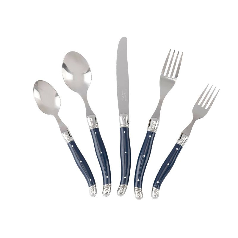 French Home French Home Laguiole 20 Piece Stainless Steel Flatware Set, Service for 4