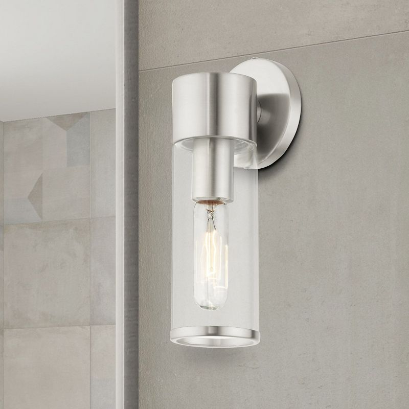 Livex Lighting Banca 1 - Light Sconce in  Brushed Nickel