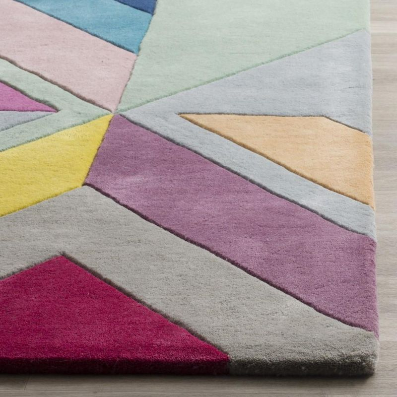 Fifth Avenue FTV112 Hand Tufted Area Rug - Grey/Multi - 4'x6' - Safavieh.