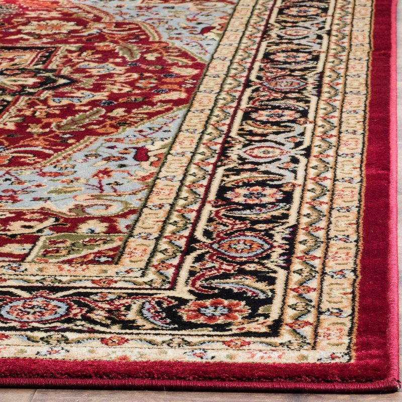 Lyndhurst LNH330 Power Loomed Area Rug - Red/Black - 3'3"x5'3" - Safavieh.