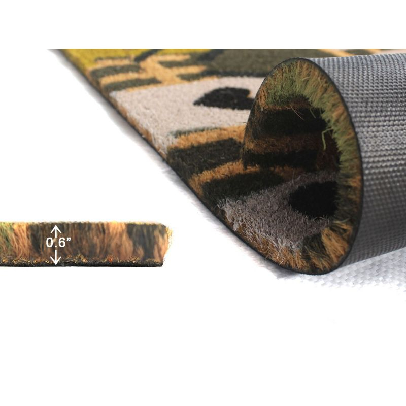 RugSmith Multi Machine Tufted Home Birdhouse Doormat