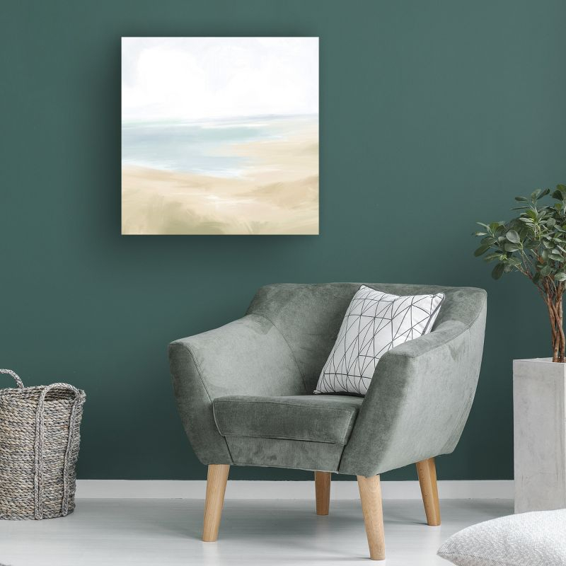 Victoria Barnes  Minimal Beach Tones I Canvas Art