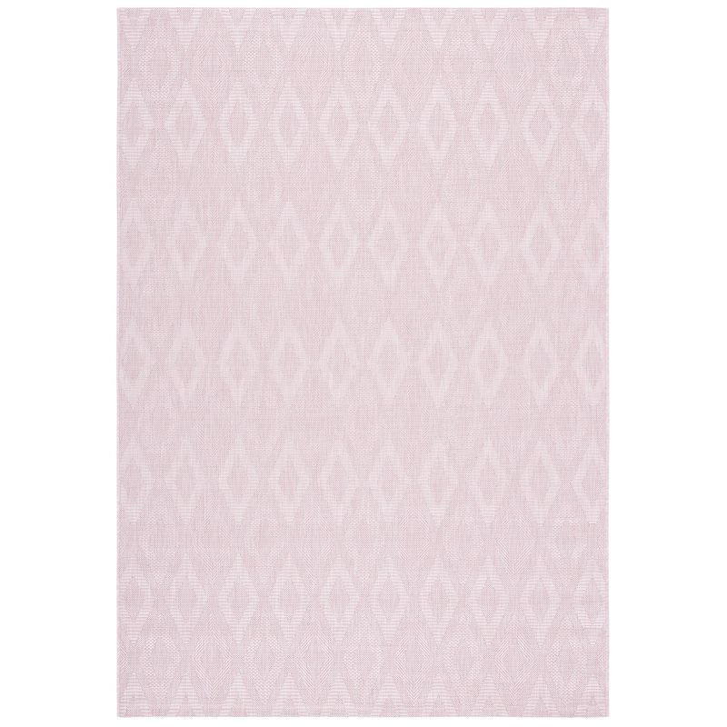 Courtyard CY8522 Power Loomed Indoor and Outdoor Area Rug - Pink - 5'3"x7'7" - Safavieh