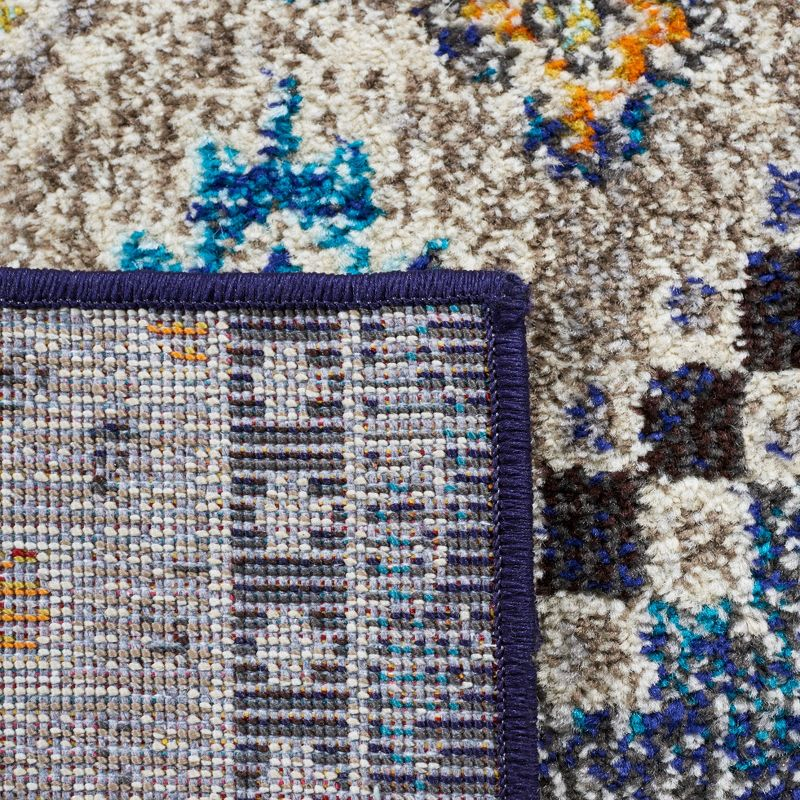 Madison MAD481 Power Loomed Area Rug - Navy/Beige - 3'x5' - Safavieh.