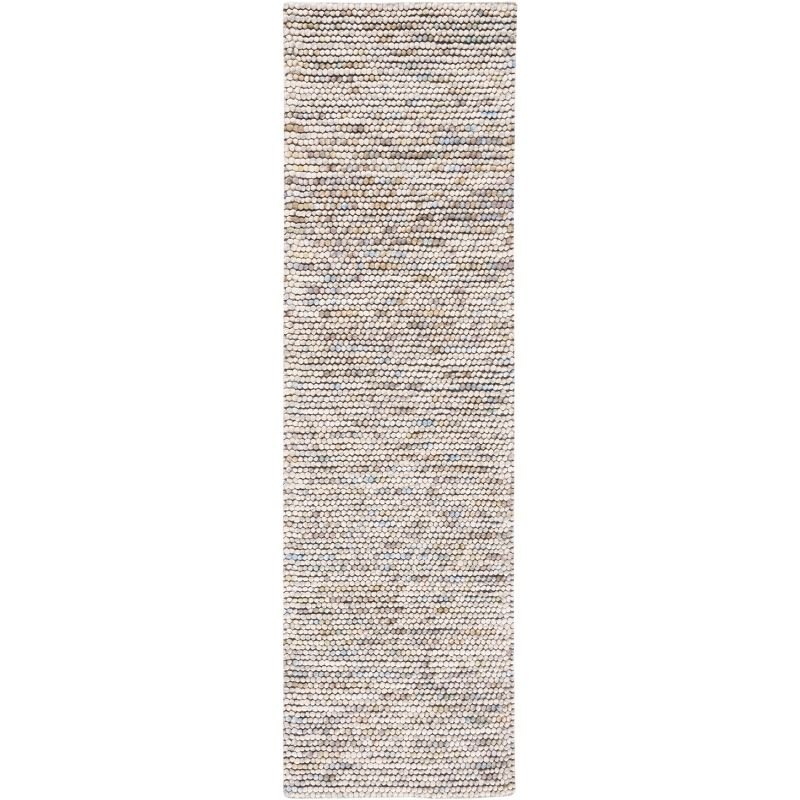 Natura NAT620 Hand Woven Indoor Runner - Ivory/Multi - 2'3"x6' - Safavieh