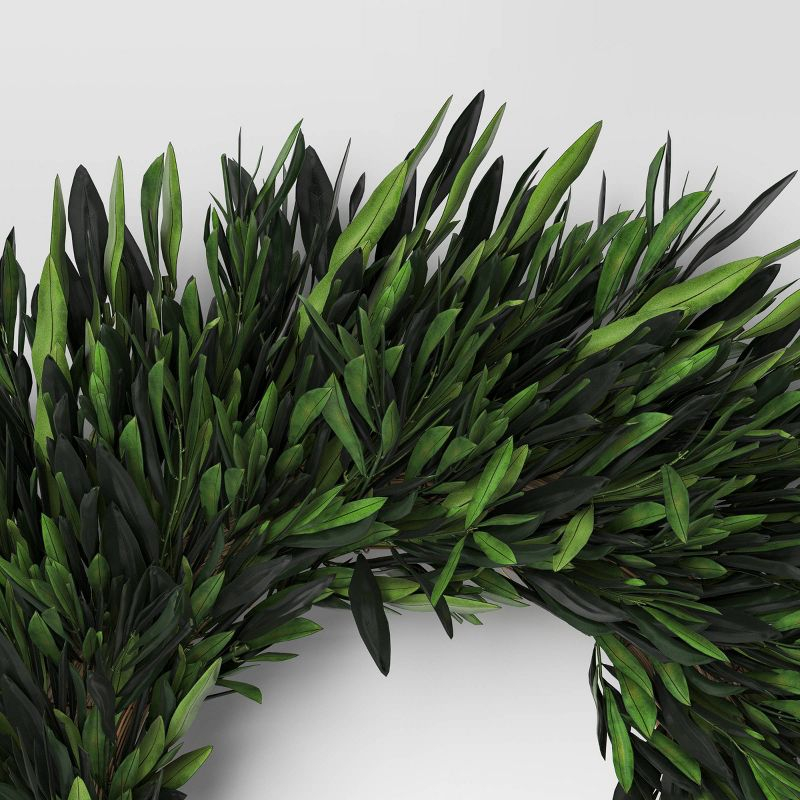 Preserved Olive Leaf Wreath - Threshold™