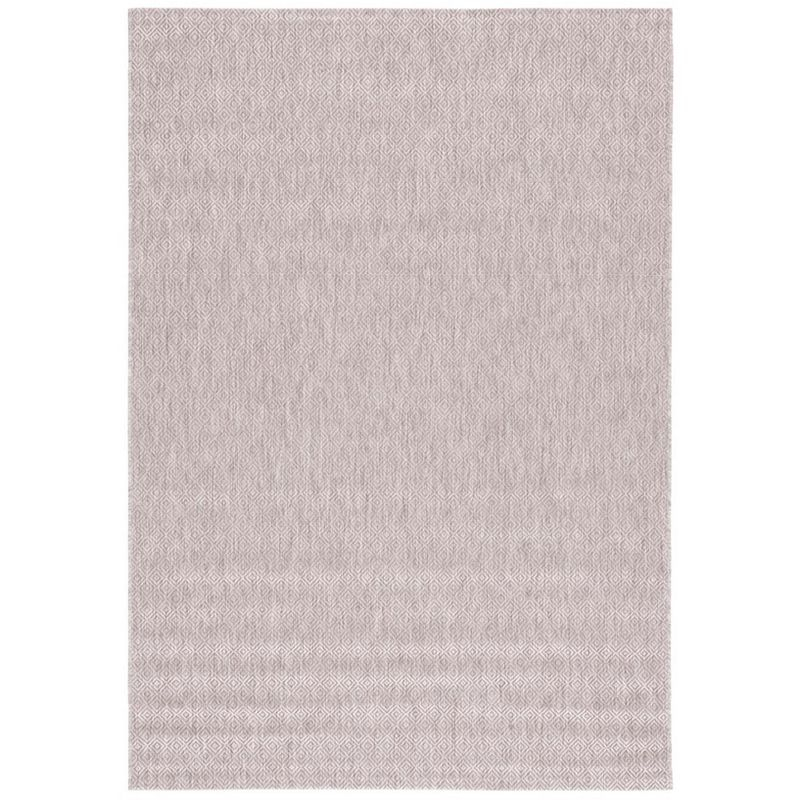 Courtyard CY8520 Power Loomed Indoor and Outdoor Area Rug - Beige/Beige - 5'3"x7'7" - Safavieh