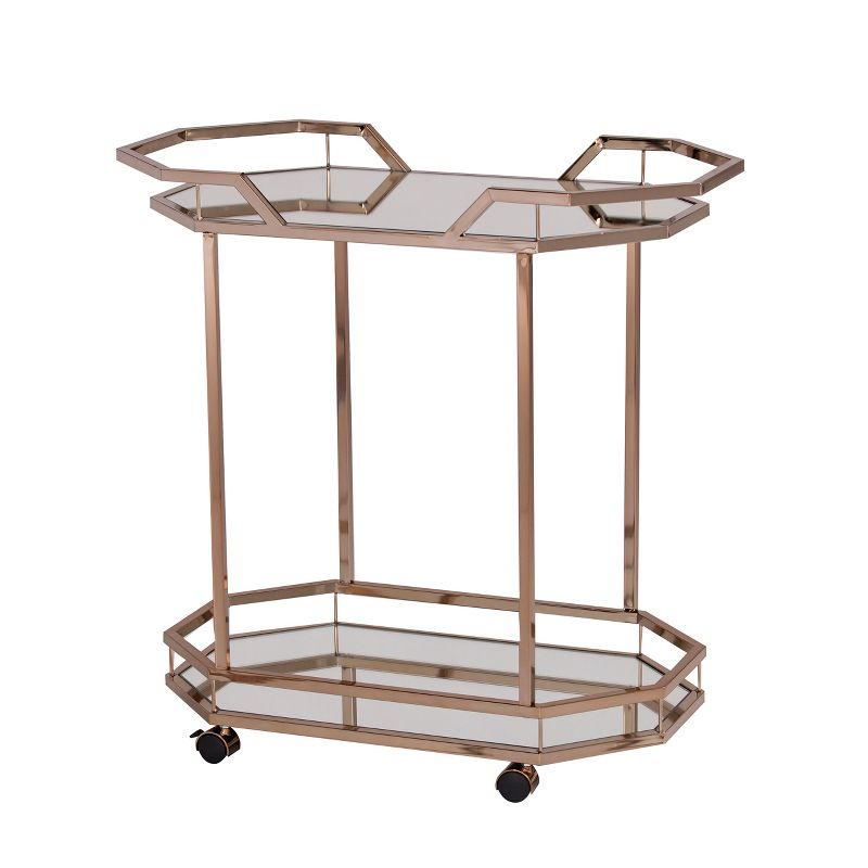Ari Art Deco Bar Cart - HZ2011 - Champagne - SEI