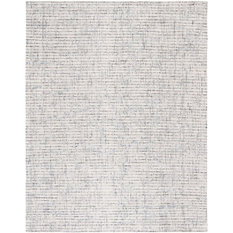 Abstract ABT468 Handmade Indoor Area Rug - Gray/Ivory - 10'x14' - Safavieh