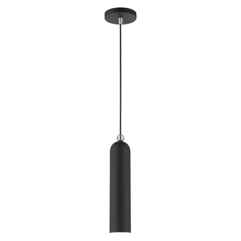 Livex Lighting Ardmore 1 - Light Pendant in  Black