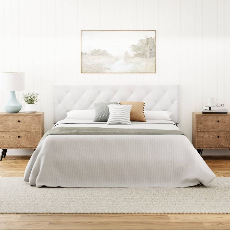 Avery Adjustable Faux Leather Headboard - Brookside Home