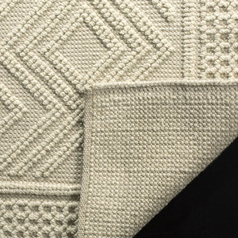 Vermont VRM212 Hand Woven Indoor Runner Rug - Ivory - 2'3"x10' - Safavieh