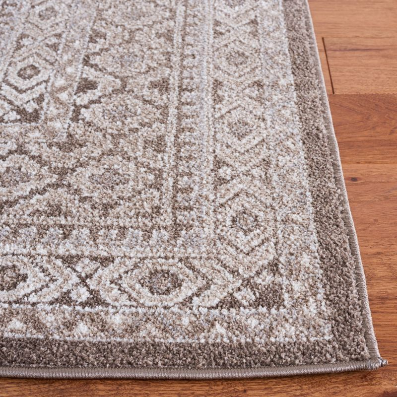 Toscana TOS658 Power Loomed Area Rug - Ivory/Brown - 5'3"x7'6" - Safavieh.