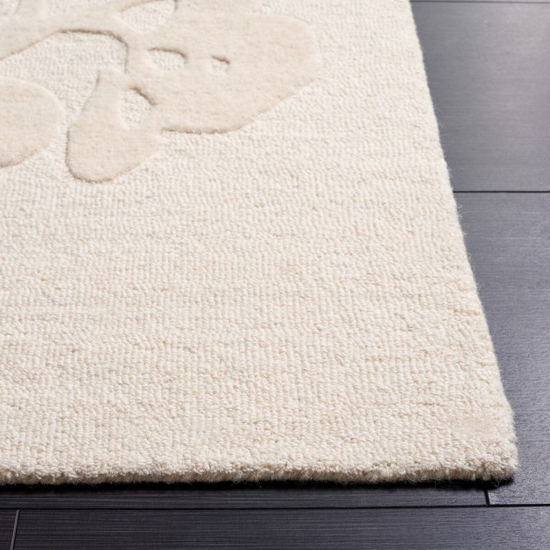 Ebony EBN504 Hand Tufted Accent Rug - Ivory - 3'x5' - Safavieh.
