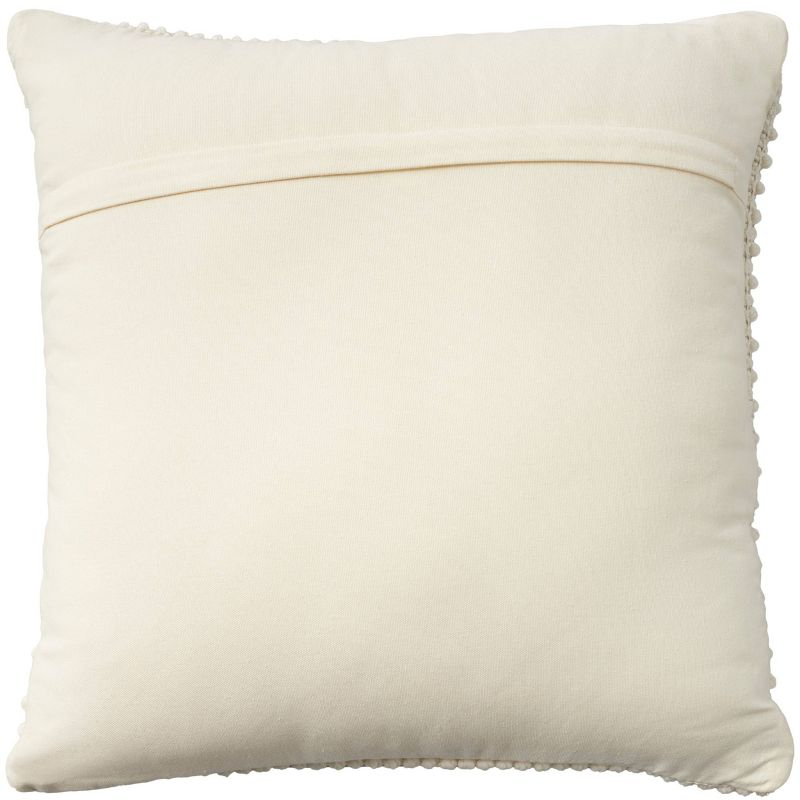 20"x20" Oversize Holiday Xmas Tree Loops Square Throw Pillow - Mina Victory: Polyester & Cotton, Zipper Closure